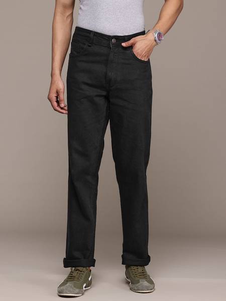 Roadster Regular Men Black Jeans
