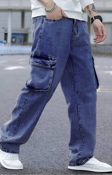 BEN MARTIN Loose Fit Men Dark Blue Jeans
