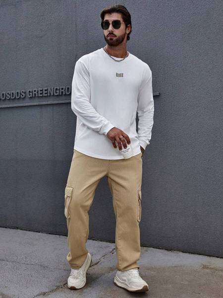 KOTTY Straight Fit Men Beige Jeans