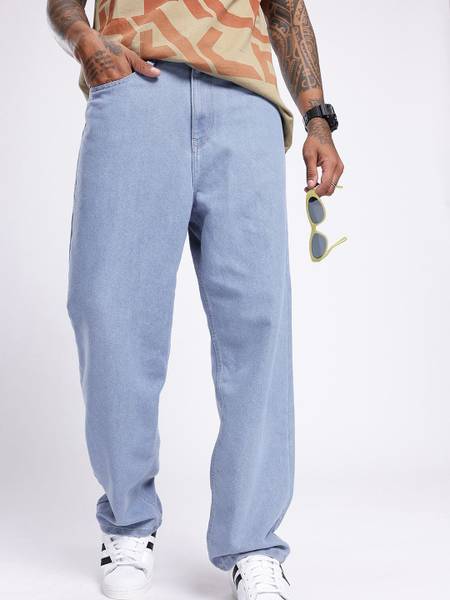 Glitchez Regular Men Blue Jeans