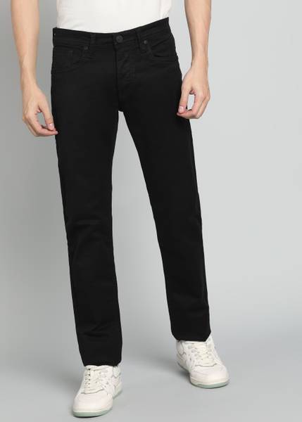 INTEGRITI Straight Fit Men Black Jeans