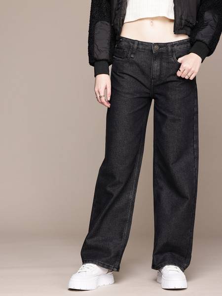 Roadster Regular Women Black Jeans