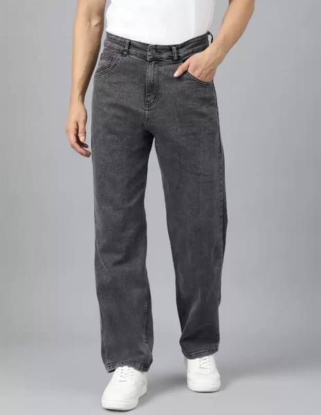 DENIM FIT Loose Fit Men Grey Jeans