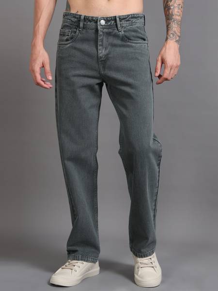 Kolor Fusion Loose Fit Men Green Jeans