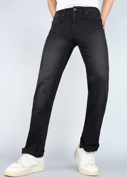 Pepe Jeans Straight Fit Men Black Jeans