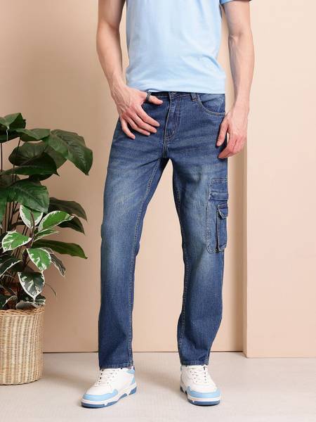 Mast & Harbour Slim Men Blue Jeans