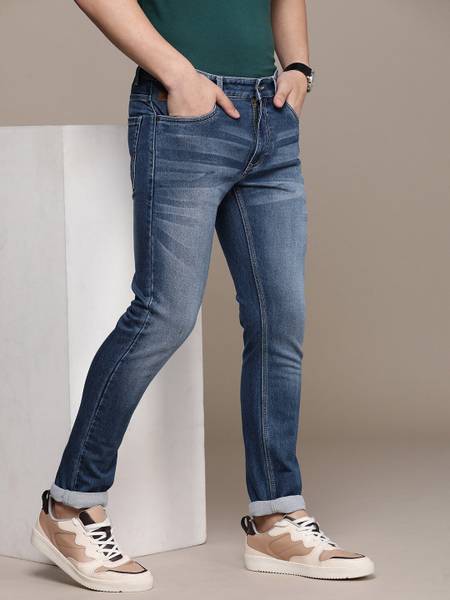 WROGN Slim Men Light Blue Jeans