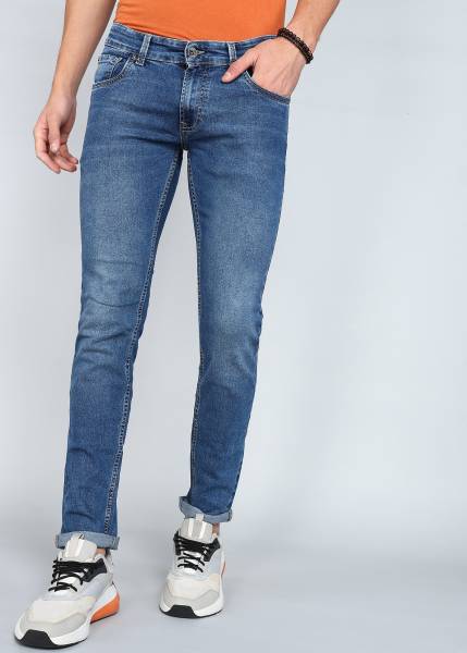 Spykar Skinny Men Blue Jeans