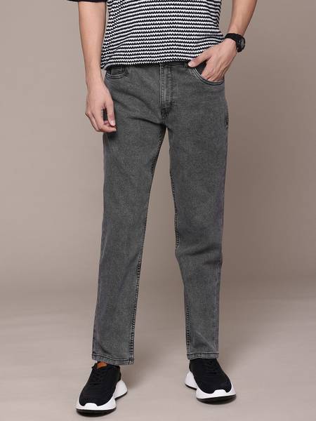 Roadster Relaxed Fit Men Black Jeans