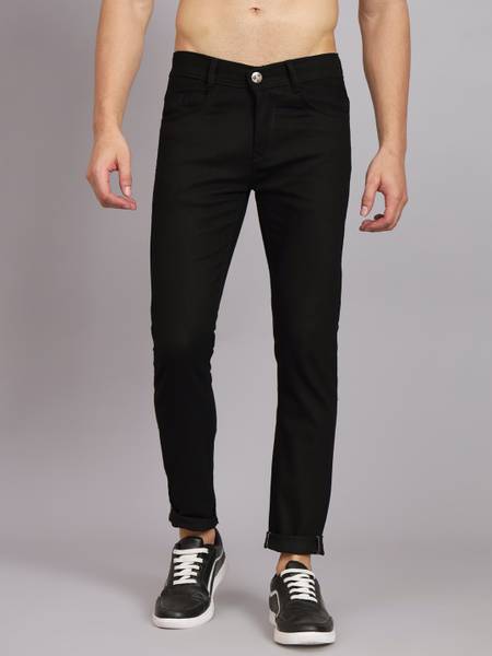 METRONAUT Regular Men Black Jeans