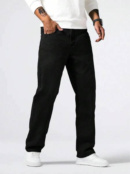 KOTTY Regular Men Black Jeans