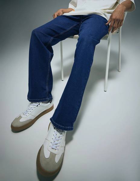 FLYING MACHINE Men Dark Blue Jeans