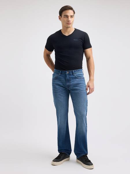 Pepe Jeans Straight Fit Men Blue Jeans