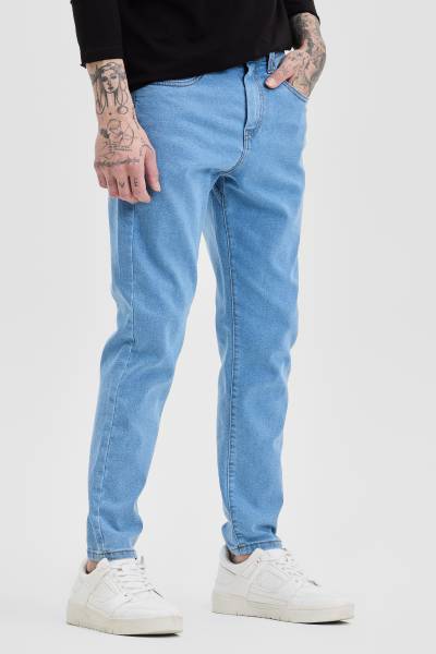 Snitch Slim Men Light Blue Jeans