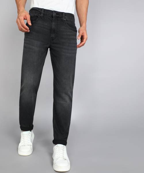 LEVI'S 512 Tapered Fit Men Black Jeans