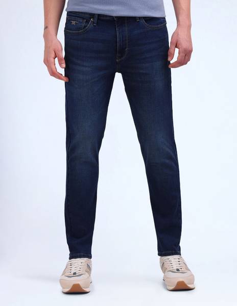 FLYING MACHINE Relaxed Fit Men Blue Jeans