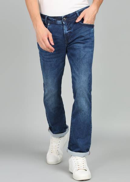 MUFTI Slim Men Dark Blue Jeans