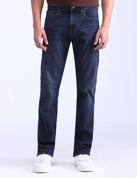 FLYING MACHINE Regular Men Blue Jeans