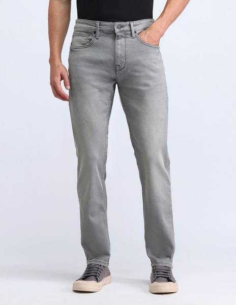 FLYING MACHINE Slim Men Grey Jeans