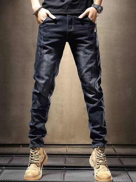 Mast & Harbour Regular Men Black Jeans