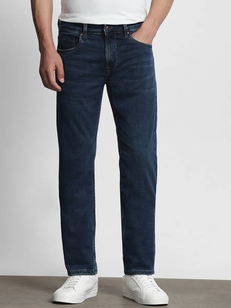 MUFTI Straight Fit Men Blue Jeans