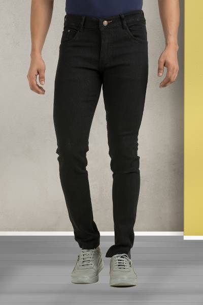 METRONAUT Slim Men Black Jeans