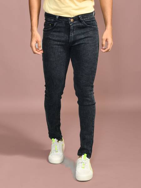 METRONAUT Regular Men Dark Grey Jeans