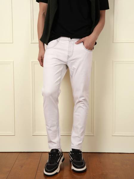WROGN Skinny Men White Jeans