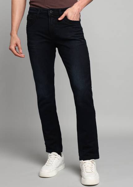 LAWMAN Slim Men Dark Blue Jeans