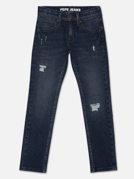 Pepe Jeans Slim Boys Dark Blue Jeans