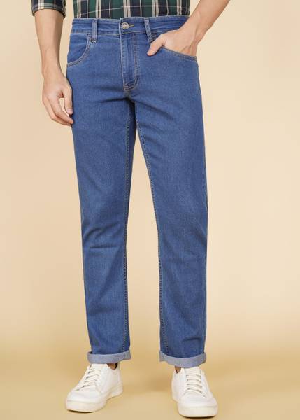 WROGN Straight Fit Men Blue Jeans