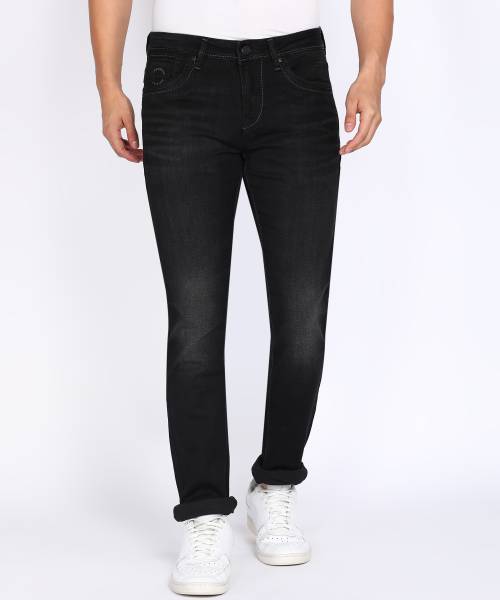 LAWMAN PG3 Skinny Men Black Jeans