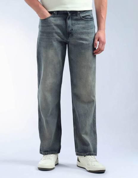 FLYING MACHINE Loose Fit Men Blue Jeans