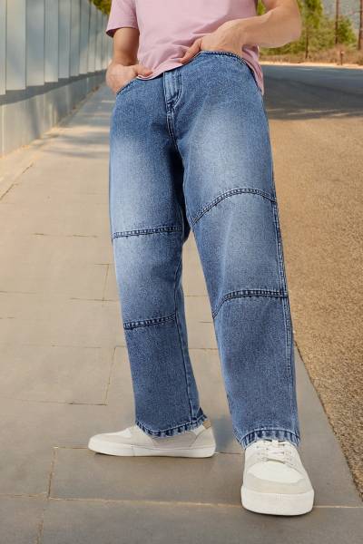 Urbano Fashion Loose Fit Men Blue Jeans