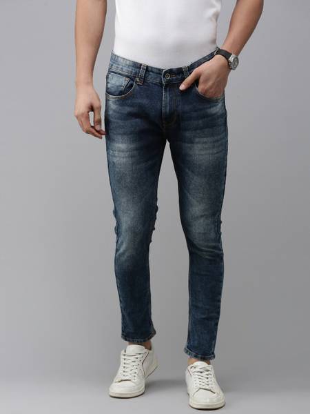 Spykar Slim Men Dark Blue Jeans