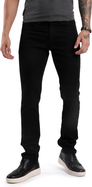 WROGN Slim Men Black Jeans