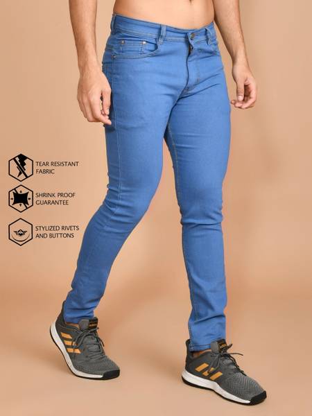 Lzard Regular Men Light Blue Jeans