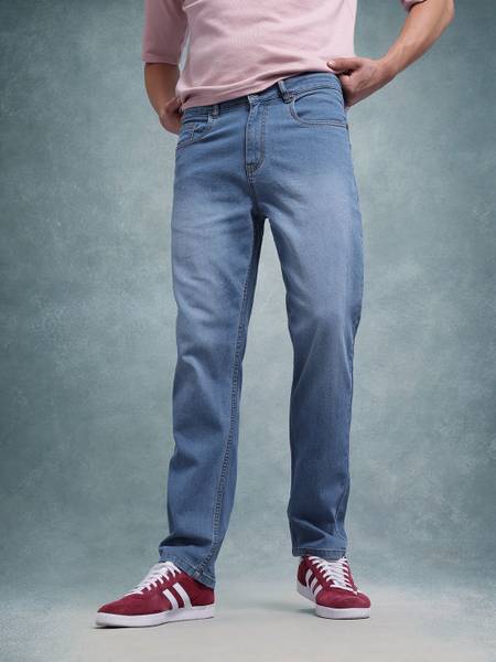 Roadster Straight Fit Men Blue Jeans