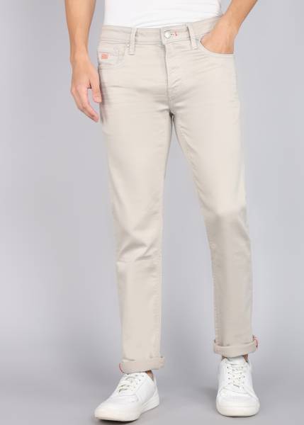KILLER Slim Men Beige Jeans