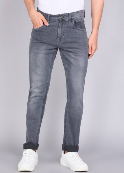 WROGN Slim Men Grey Jeans
