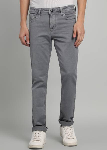INTEGRITI Slim Men Grey Jeans