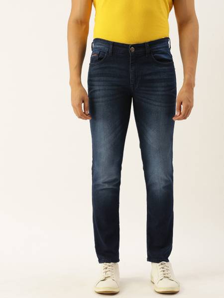 The Indian Garage Co. Men Blue Jeans
