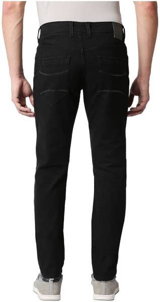 BASICS Straight Fit Men Black Jeans