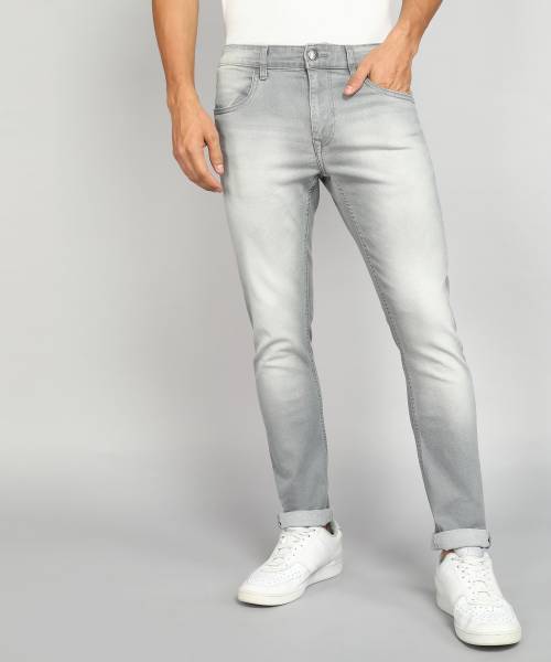 Wrogn hot sale grey jeans