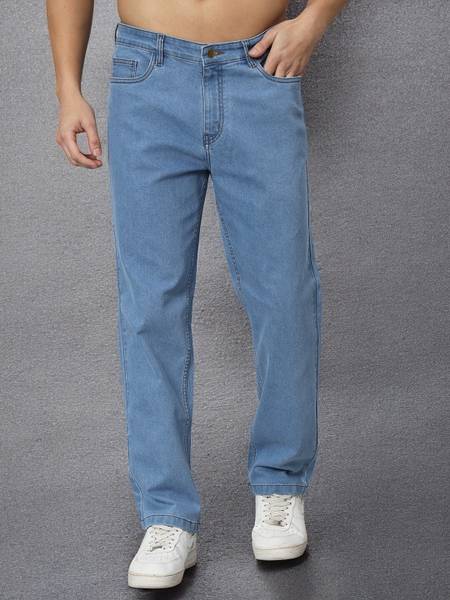 PROVOGUE Straight Fit Men Blue Jeans