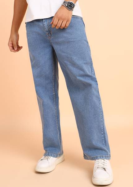 MONTREZ Straight Fit Men Blue Jeans