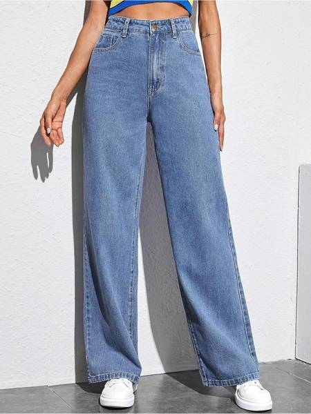 Dressberry Straight Fit Women Light Blue Jeans