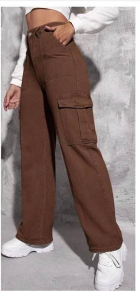 Shubh Fashionn Regular Women Brown Jeans