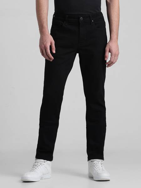 JACK & JONES Slim Men Black Jeans