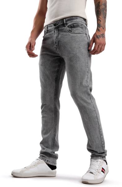 WROGN Slim Men Grey Jeans